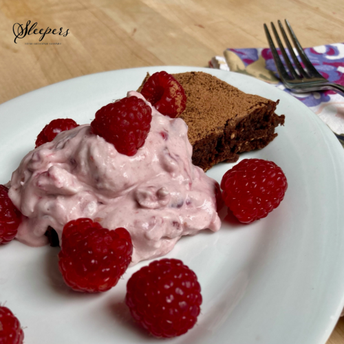 Flourless Chocolate Torte with a Berrylicious Fool