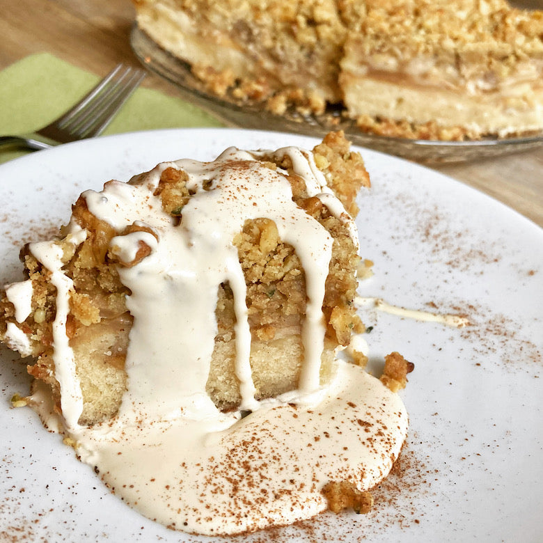 Drunken Apple Pie Skillet Cake