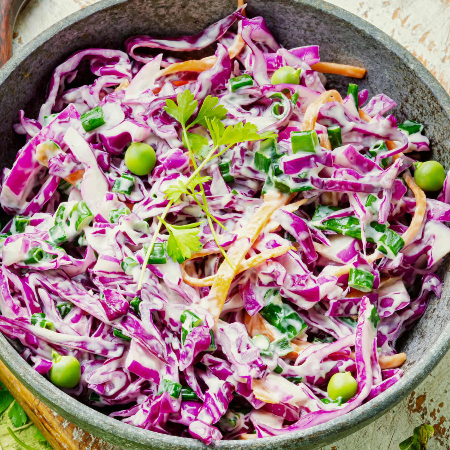 Simple & Spicy Coleslaw