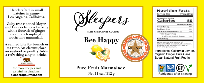 🏆 Bee Happy Gourmet Marmalade