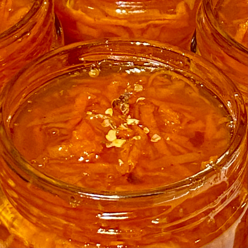 Carrot Cailente in Jar