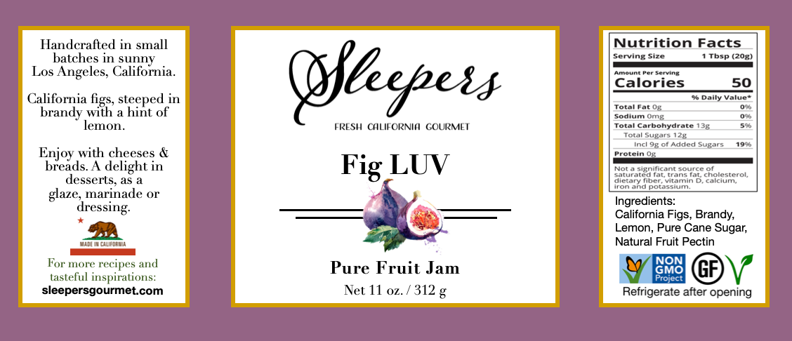 Fig LUV - Gourmet Preserve "Limited Edition"