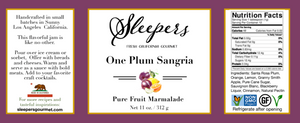 One Plum Sangria - Gourmet Jam